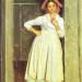 Girl from Albano Standing in the Doorway